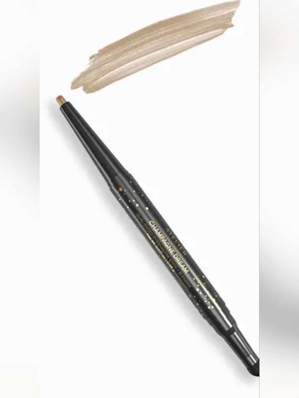 DEAR MIDNIGHT Dual-Ended Eyeshadow Stick+Blender Champagne Dream NIB & FULL SIZE